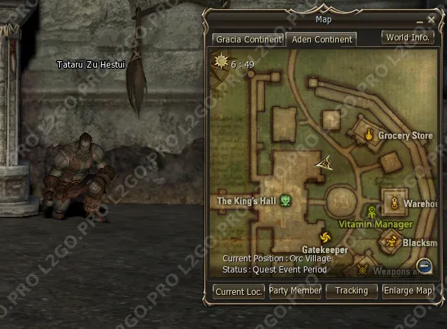 Path of the Orc Shaman — квест на 1 профу Овера / Варка (Overlord / Warcryer) — Этап 7: Вернитесь к Tataru Zu Hestui. Выберите вариант про (скриншот 1)